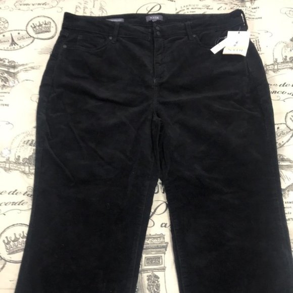 NYDJ Marilyn Double Snap Waist Straight Leg Jeans - Picture 3 of 7